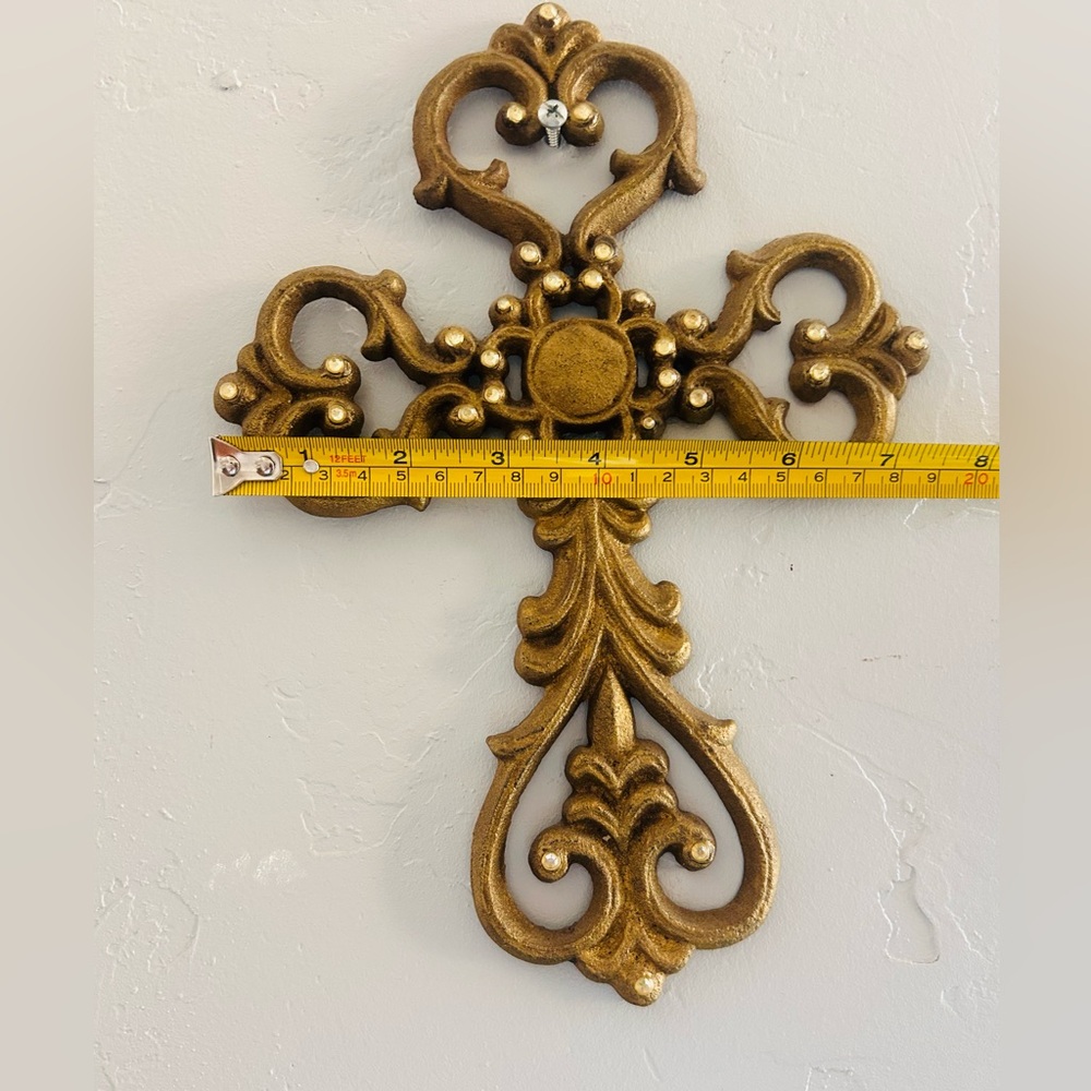 Heart Iron Wall Cross - Picture 8 of 8